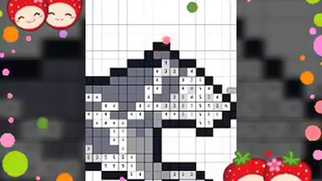 Рисунки по клеточкам #1 смотреть онлайн