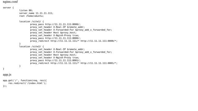 DevOps & SysAdmins: How do you get multiple ports working with nginx proxy_pass and Node Express? смотреть онлайн