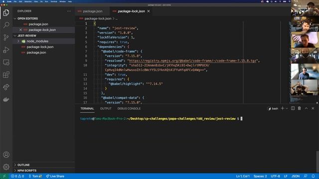 W1D4: TDD using Jest (3 of 3) смотреть онлайн