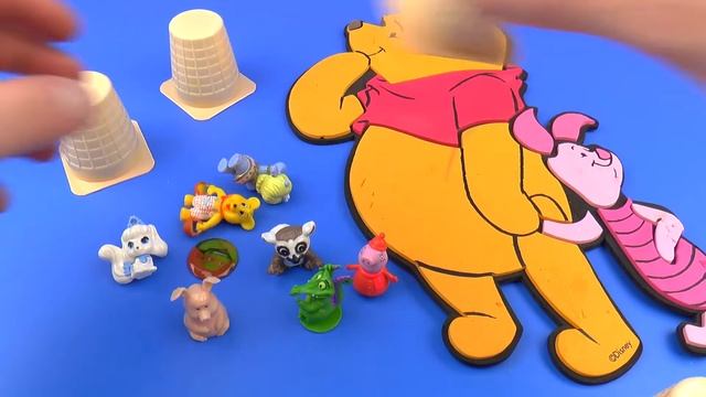 6 Сюрприз Мороженое Дисней Игрушки Киндер Winnie the Pooh Surprise Kinder Toys смотреть онлайн