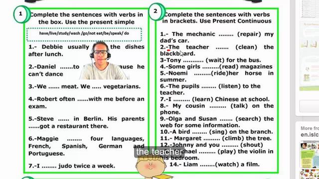 English Grammar Exercises For You to Do Online. Learn Vocabulary and Grammar Together! смотреть онлайн