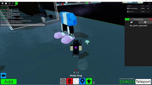 Sans model/tutorial in Obby Creator (Roblox) смотреть онлайн