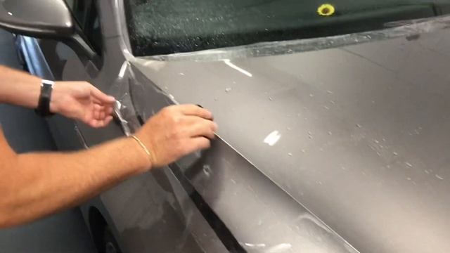 PPF protection film being applied смотреть онлайн