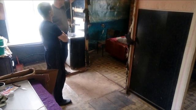 Сломали старую печь ...сделали новую шведку май 2019