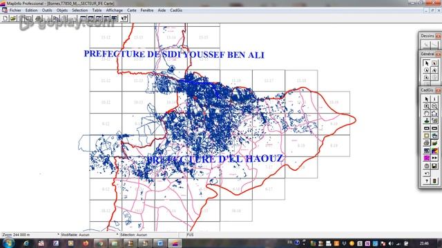 Exploitation De Map Info & Cadgis