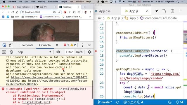 React & Network Requests Pt 1 смотреть онлайн