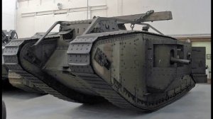 первый танк в мире, марк1 Великобритания