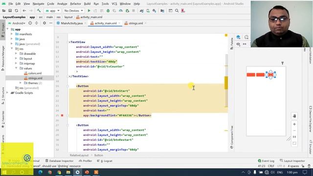 How to add strings in Android Studio Urdu / Hindi | Lecture 10 смотреть онлайн