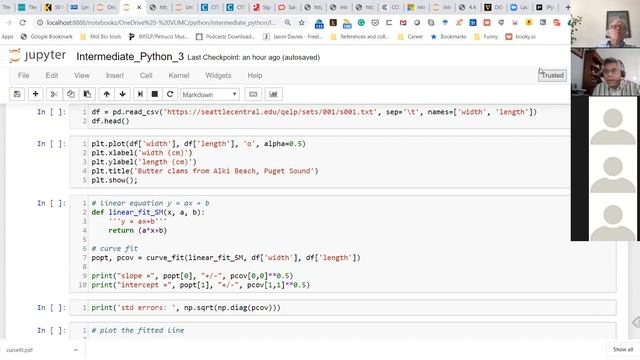 DiSC Intermediate Python for Data Analysis and Visualization - lesson 3 смотреть онлайн
