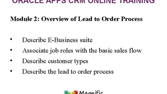 Oracle Apps CRM Online Training|One to one смотреть онлайн