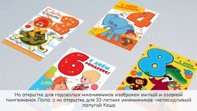 Наглядная продукция к Дню рождения ребёнка