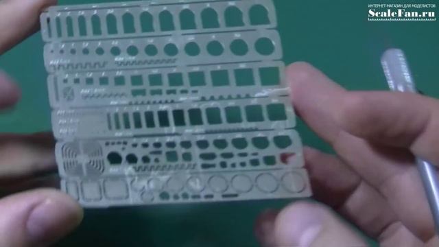 Шаблон для нанесения расшивки от ACE - Scribing Tamplate Set