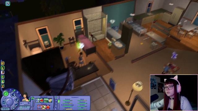 Прохождение The Sims 2 Ньюсоны переехали // Летсплей в Мегахуде смотреть онлайн