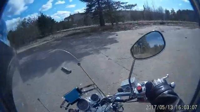 небольшая прогулка на Irbis Garpia 250 смотреть онлайн