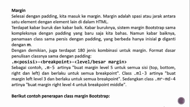 Bootstrap 4 Utilities Padding and Margin смотреть онлайн