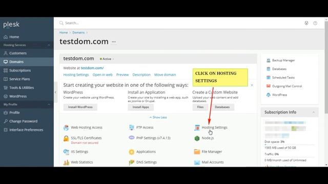 How to disable SSL for a domain in Plesk Panel смотреть онлайн