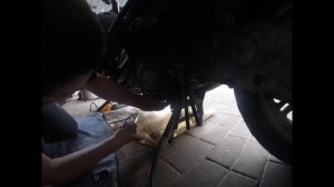 Замена масел Suzuki Skywave (Burgman) 650 в двигателе, сцеплении и редукторе.