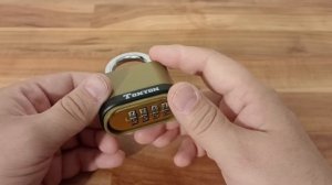 Кодовый навесной замок
