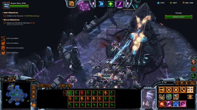 StarCraft 2 Co-op: Stetmann | Tychus - Temple of the Past/Mutation смотреть онлайн