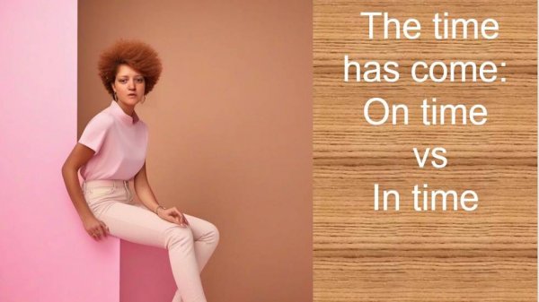 The time has come: On time vs  In time