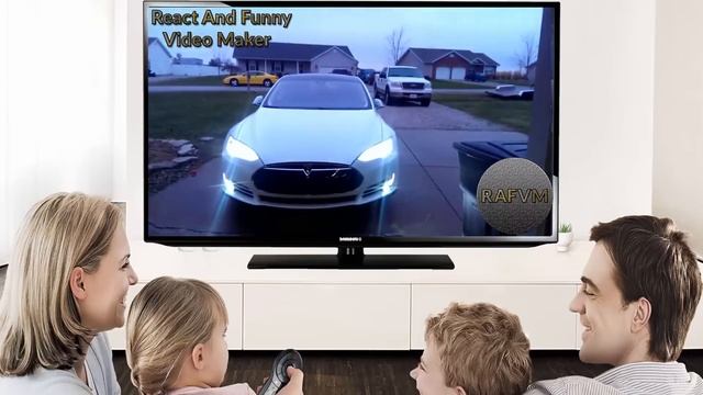 Tesla Model S 7.1 Summon Exit React And Funny Video Maker смотреть онлайн