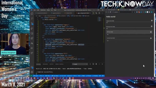 Melissa Houghton - Easy, Breezy, Beautiful - Angular Material смотреть онлайн
