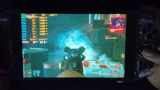 AYA NEO Handheld Gaming PC: Cyberpunk 2077 Gaming Performance смотреть онлайн