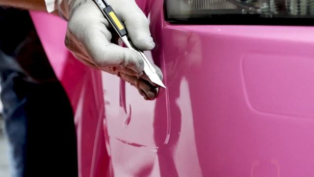 Audi A5 - full wrap Soft Pink смотреть онлайн