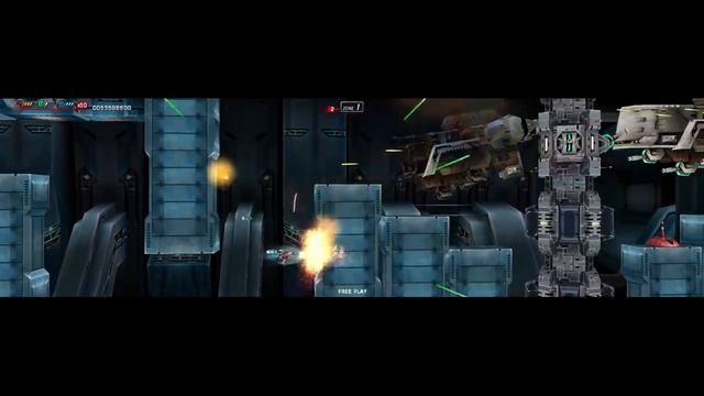 Dariusburst Chronicle Saviours - AC mode B - E - I Route, No Miss смотреть онлайн