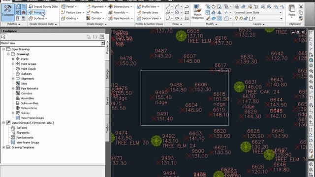 Civil 3D Point Creation смотреть онлайн