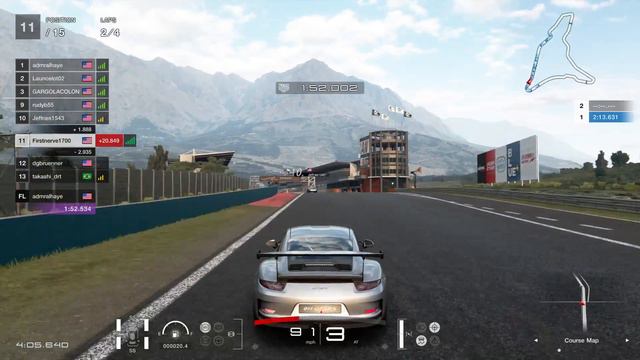 Gran Turismo®SPORT_grey car race смотреть онлайн