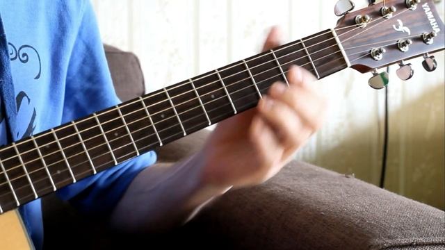 Красивая мелодия на Одной струне | РАЗБОР + ТАБЫ смотреть онлайн