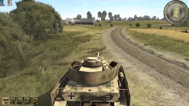 Как взлететь на самолете «Würger» ? в Iron Front Liberation 1944 V1.65