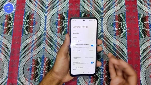 Redmi Note 10 Camera Setting | Redmi Note 10 Camera Setting Kaise Kare | Anuj K Facts