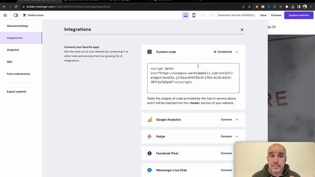 hostinger whatsapp widget tutorial website editor смотреть онлайн