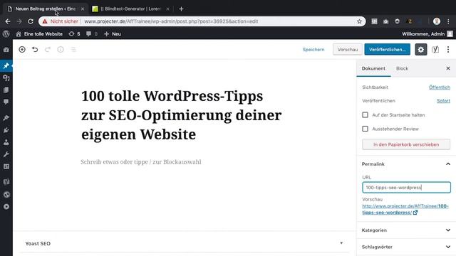 Projecter Workshop: Wordpress SEO - Wie man WordPress für Google optimiert смотреть онлайн