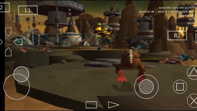 AetherSX2 emulator | Ratchet & Clank | Poco F3 | Snapdragon 870. смотреть онлайн