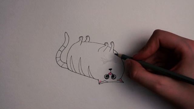 Как нарисовать кота из мультфильма (How to Draw a Cat from The Secret Life of Pets) смотреть онлайн