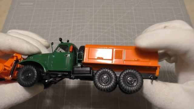 ЗиЛ-157Е (Д-470) 1:43 Легендарные грузовики СССР №51 Modimio смотреть онлайн