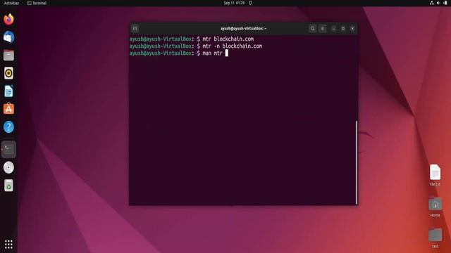 How to use the Linux mtr command смотреть онлайн