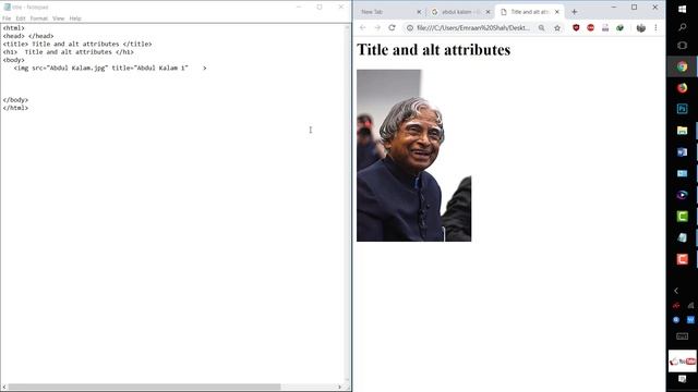 HTML Tutorial for Beginners 19 (Title and alt attributes). смотреть онлайн