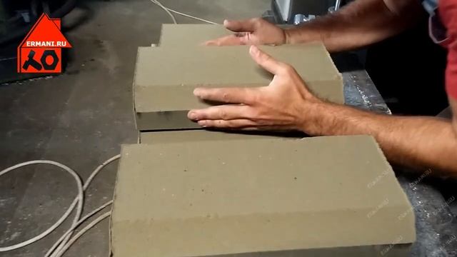 Производство поребрика (бордюр). Curb production смотреть онлайн