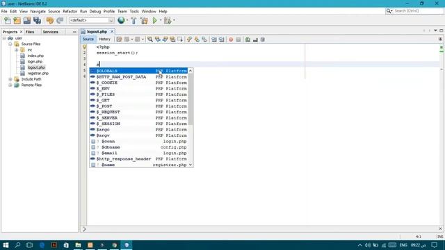 الحلقة الخامسة #5 من [ عمل موقع php ,mysql ونظام اعضاء ] صفحة تسجيل الخروج смотреть онлайн