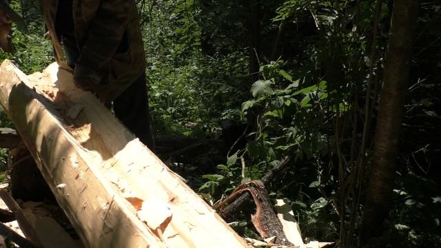 Рубка топором. Потолочная матица. смотреть онлайн