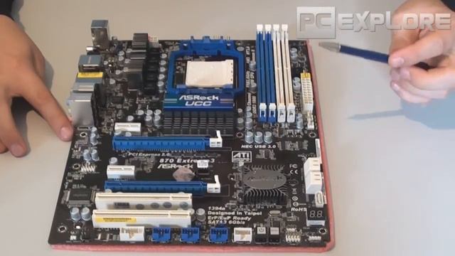 ASRock 870 Extreme3 motherboard unboxing and review (russian) смотреть онлайн