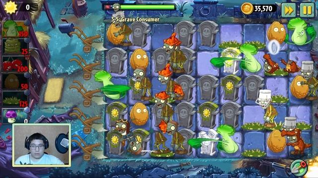 ГРИБНОЕ НАШЕСТВИЕ | Plants Vs Zombies 2 Eclise [8] хардмод