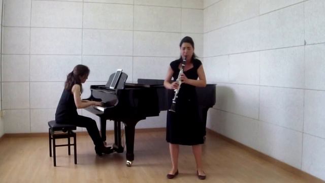 Rapsodia para clarinete y piano, Debussy смотреть онлайн