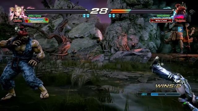 AAATI - Losers' Quarter-Final: gh0st.//proxy (Lucky Chloe) vs Swagabond (Akuma) смотреть онлайн