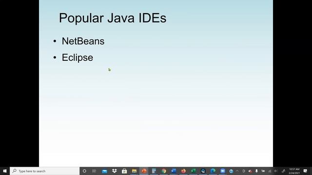 Java: Introduction to Computer Programing Language and Java смотреть онлайн