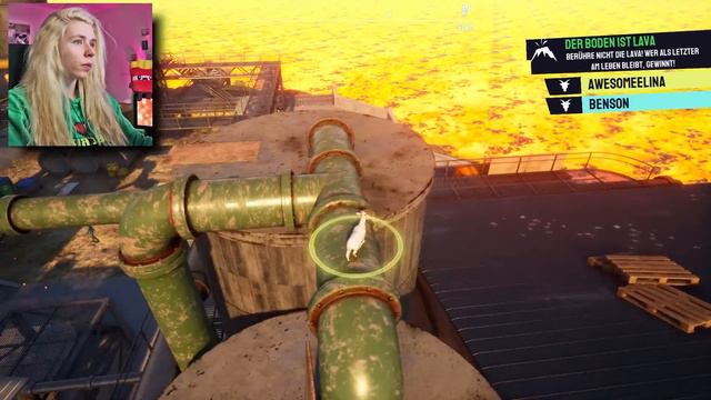 der BODEN ist LAVA im GOAT SIMULATOR 3 смотреть онлайн